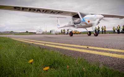 Elflygsturnén är i luften!